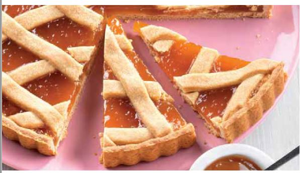 CROSTATA DI MARMELLATA DI ALBICOCCA GELO